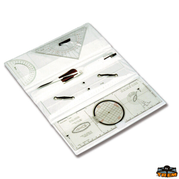 Set carteggio nautico mod. Italiano