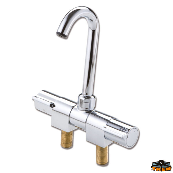 Rubinetto acqua fredda/calda canna bassa 10 pezzi
