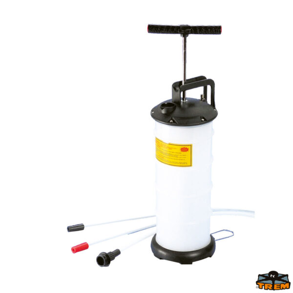 Pompa con serbatoio per estrazione olio-acqua