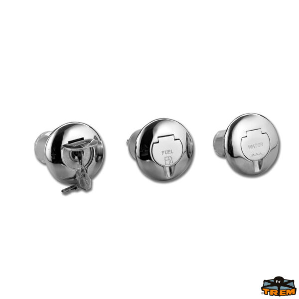 Tappo imbarco in aisi 316 microfuso e lucidato a specchio modello diesel