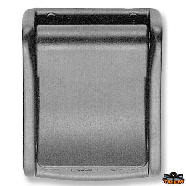 Fibbia di chiusura a flap per cinghia