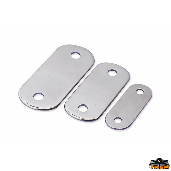 Contropiastra di rinforzo per guarnizione bitte silver gate