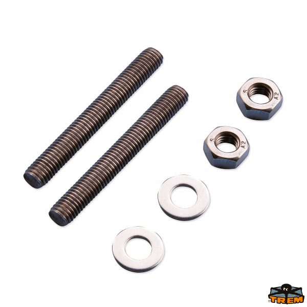 Kit prigionieri per bitte in acciaio inox