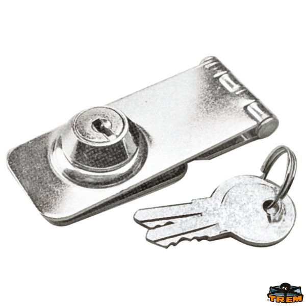 Cerniera con serratura in acciaio inox AISI 304