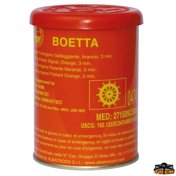 Boetta fumogena galleggiante