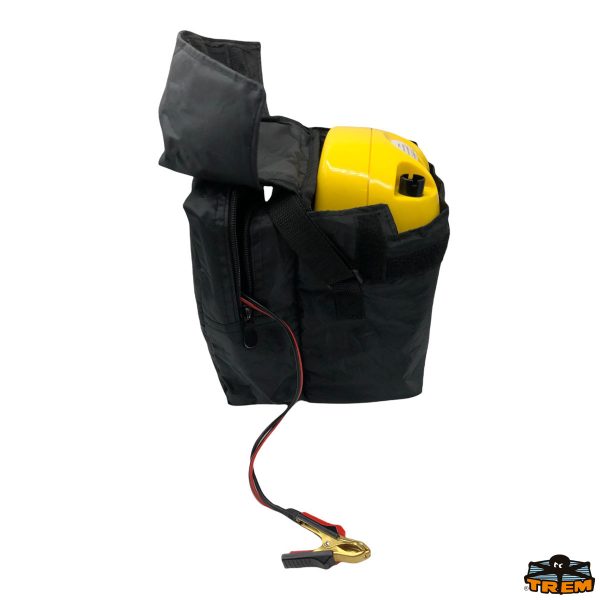 Gonfiatore/Sgonfiatore 12V con manometro manuale