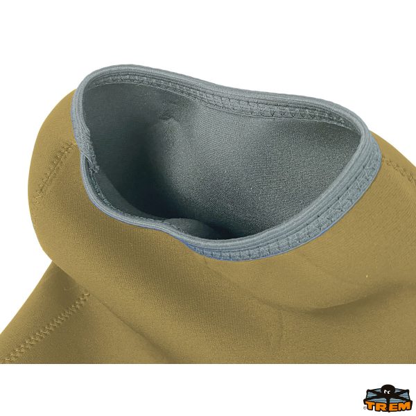 Calze copriparabordi Neofend in neoprene doubleface grigio/senape per Majoni