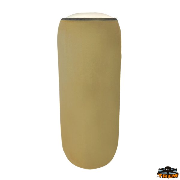 Calze copriparabordi Neofend in neoprene doubleface grigio/senape per Polyform HTM