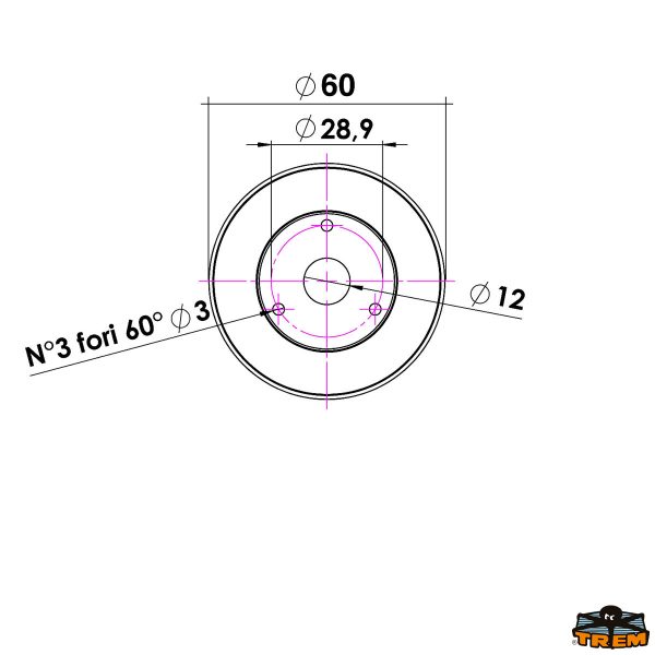 Fanale 360° di fonda a led EASY LED AISI 316