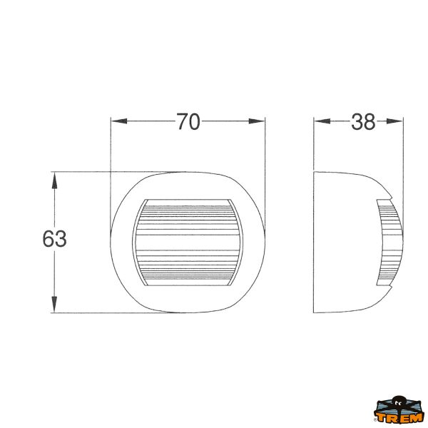 Serie Orsa Easy Led Aisi 316