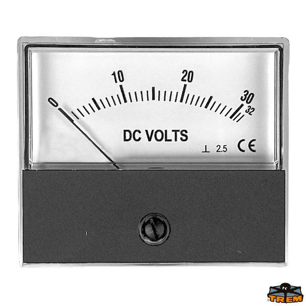 Voltmetro analogico CC