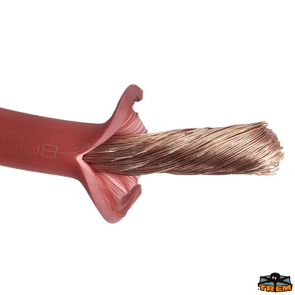 Cavo batterie flessibili H07V-K colore rosso