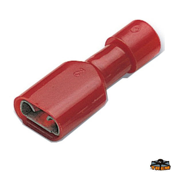 Faston completamente preisolato da 63 mm