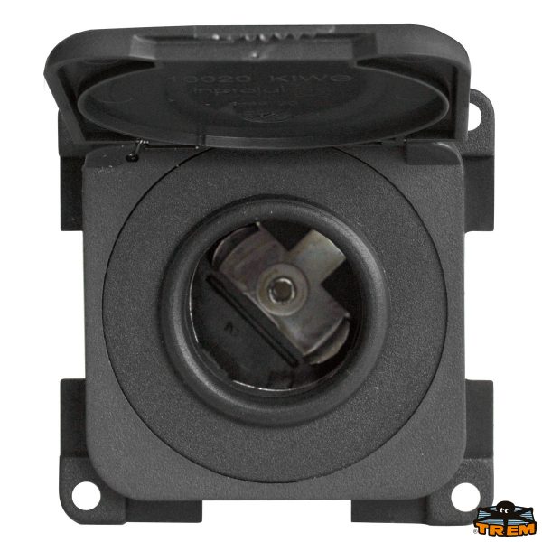 Presa 12V auto tipo accendisigari con coperchio