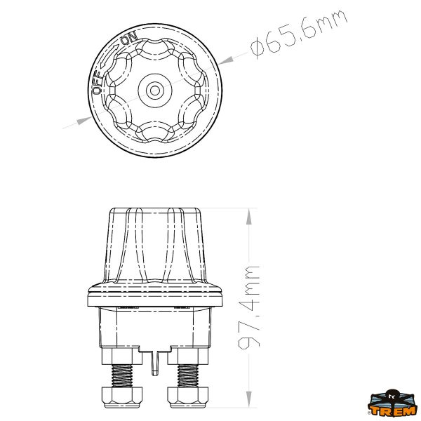 Stacca batteria Heavy Duty