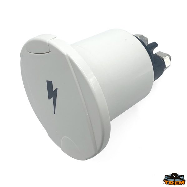 Contenitore in ABS completo di interruttore staccabatteria 280A.