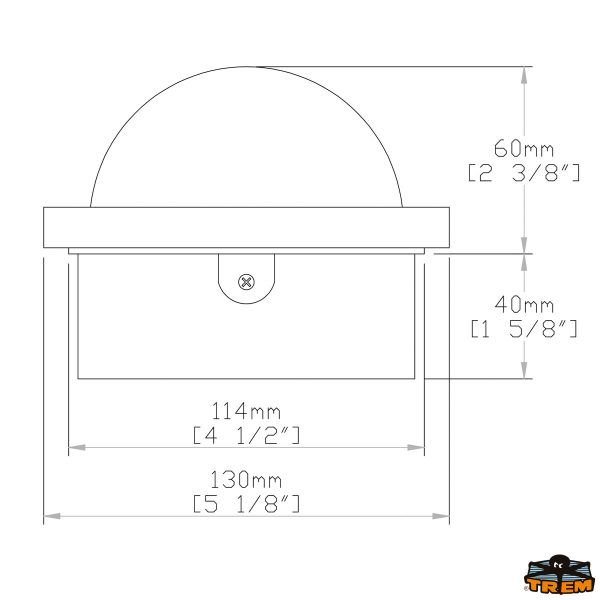 Bussola montaggio a incasso serie C15 - 150 series