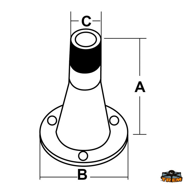 Base fissa Aisi 316