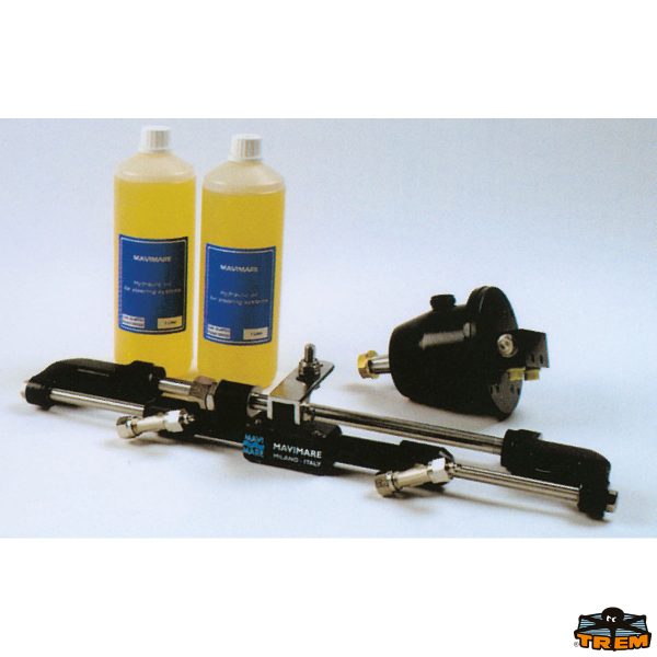 Kit timoneria idraulica per motori fuoribordo fino a 150 HP montaggio frontale