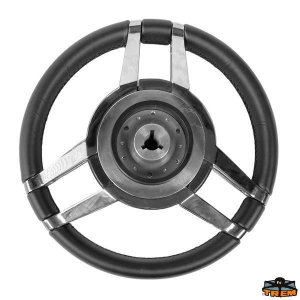 Volante con razze in acciaio inox AISI 316