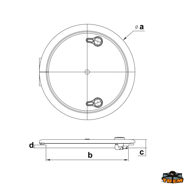 Passo uomo low profile tondo