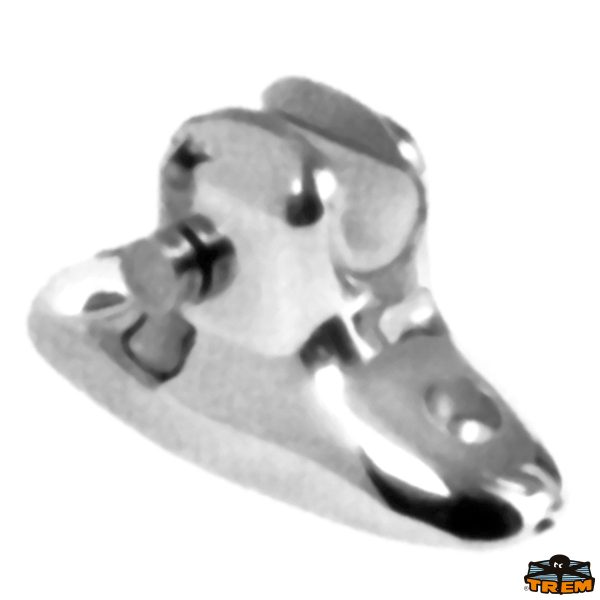 Base piana 93x40 per accoppiamento a sfera