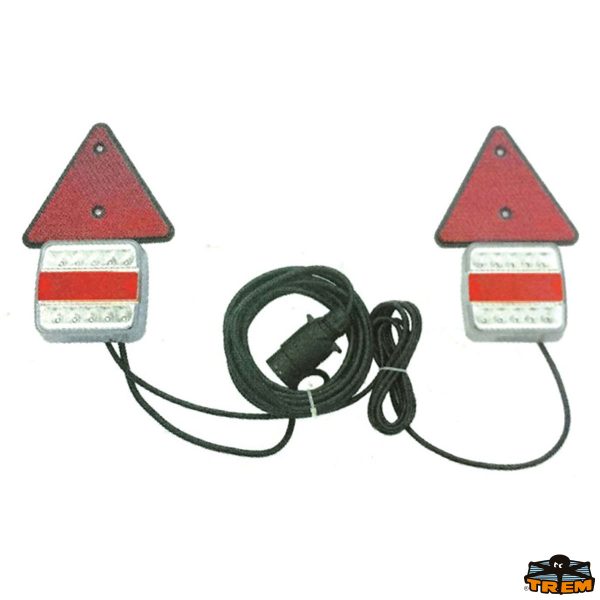 Kit luci a led fissaggio magnetico