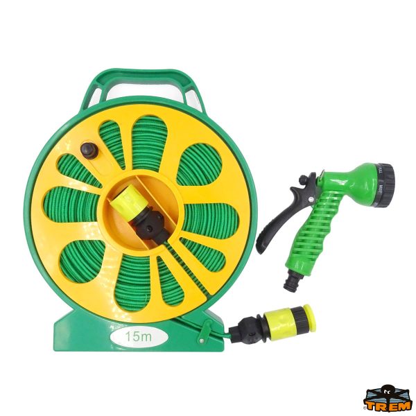 Arrotolatore in ABS completo di tubo in PVC e accessori