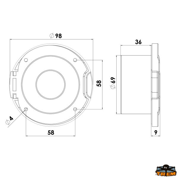 Box completo di innesto rapido