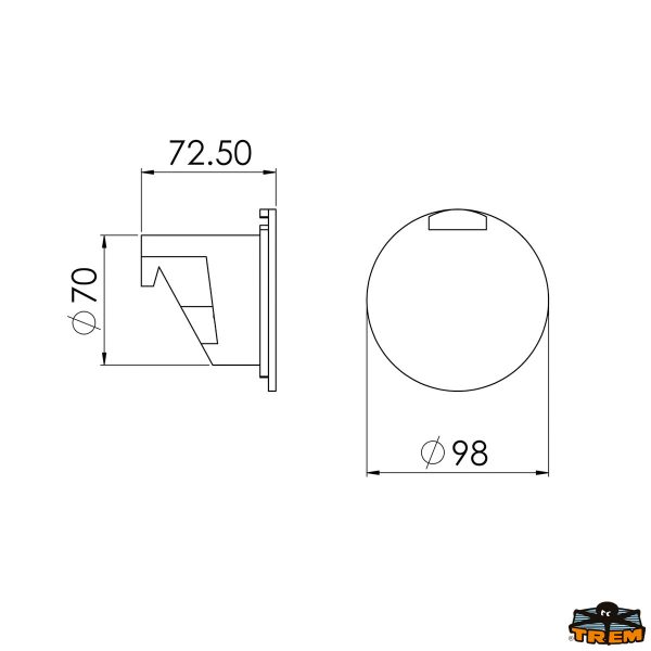 Box doccia con doccia a pulsante CONFEZIONE CANTIERE