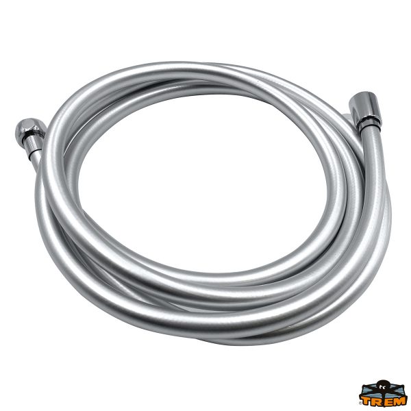 Tubo doccia argento in PVC
