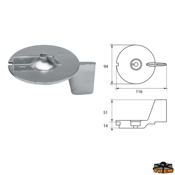 Anodi per motori Mercury-Mercruiser