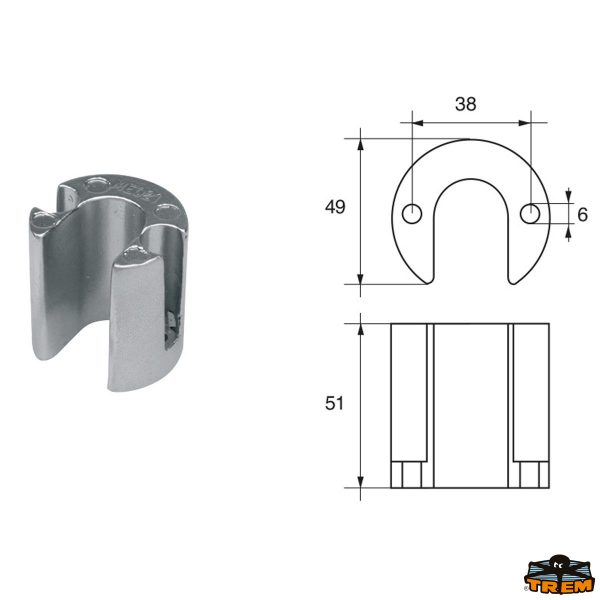 Anodi per motori Mercury-Mercruiser