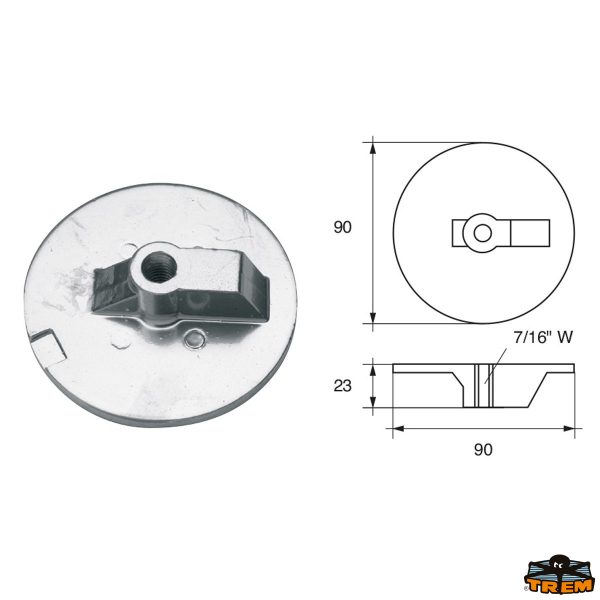 Anodi per motori Mercury-Mercruiser