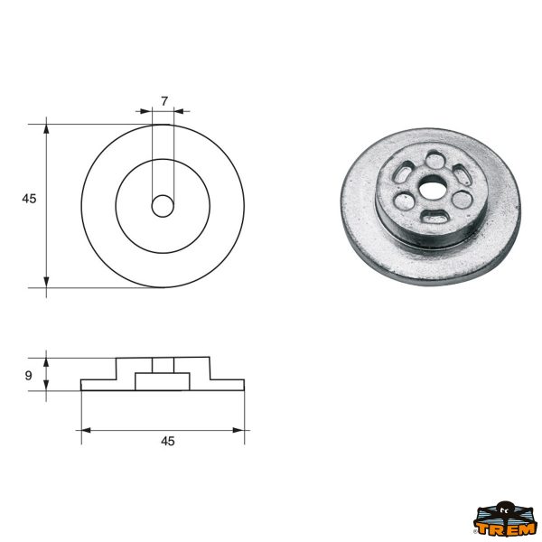 Anodi per motori Tohatsu-Nissan