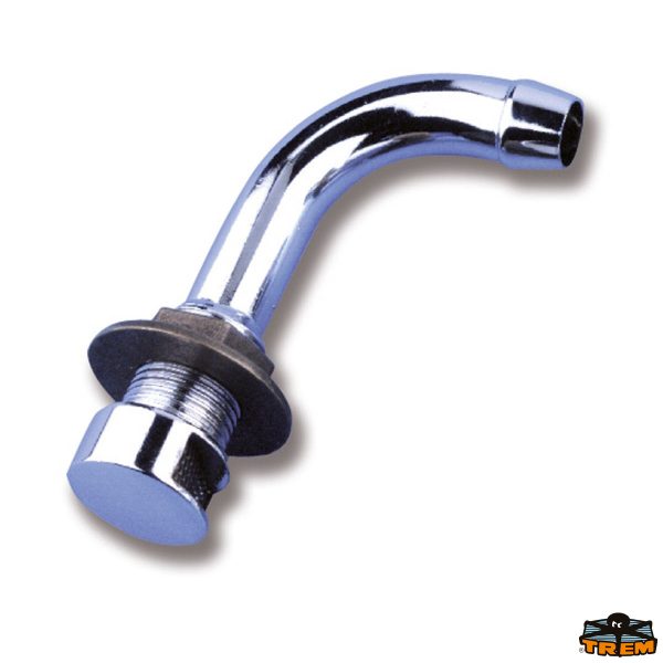 Sfiati carburante in ottone cromato