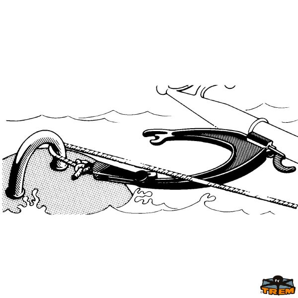Gancio-Jolly Hook applicabile su tutti i mezzi marinai