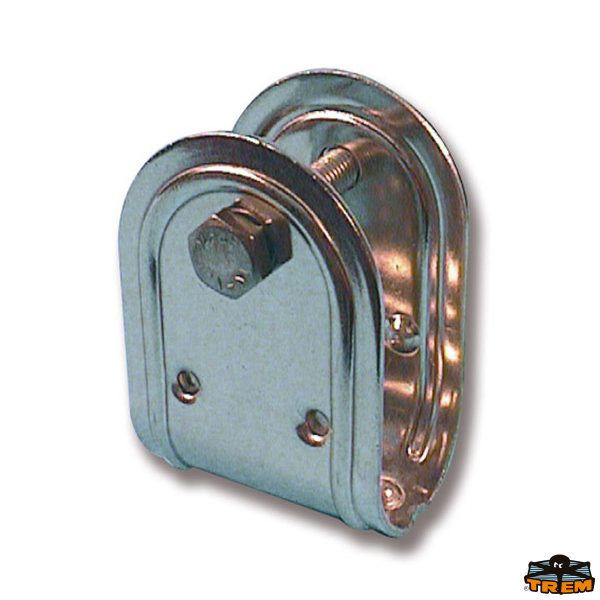 Particolare a U per scalette in acciaio inox