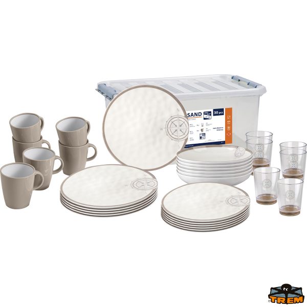 Serie vasellame White Sand Anti-slip
