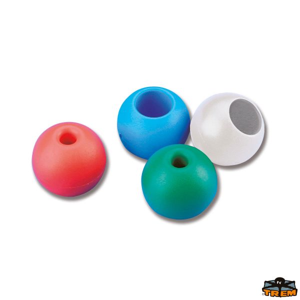 Serie 4 palline colorate per distinguere le cime a bordo