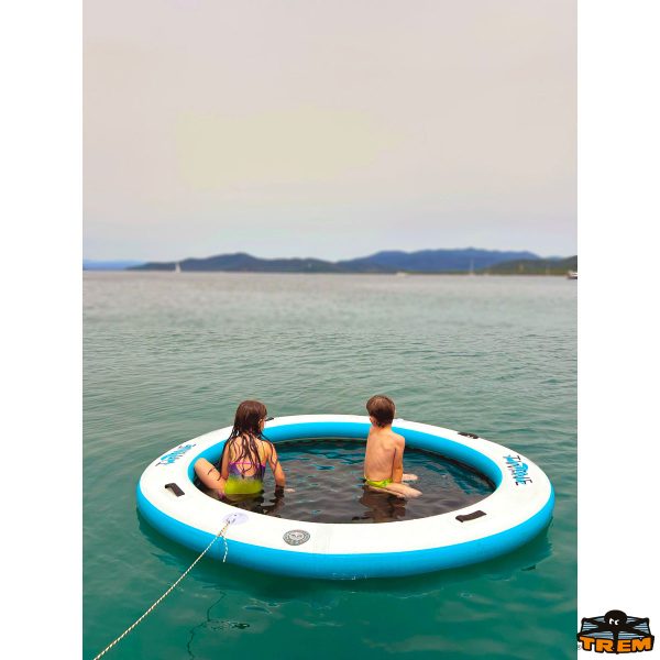 Piattaforma-piscina gonfiabile T-WAVE